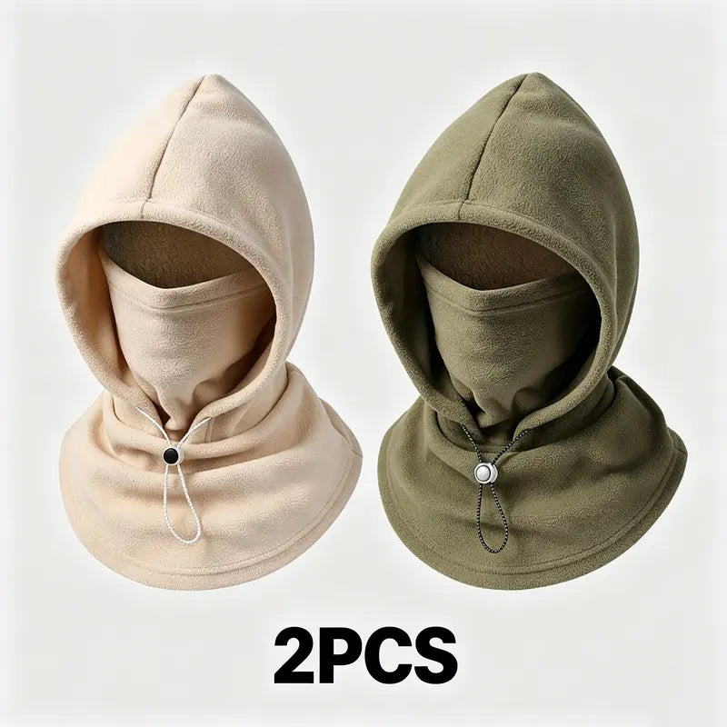 🔥Buy 1 Get 1 Free🔥2-in-1 Flannel Mask & Hat | Windproof Thermal Neck Visor Hat for Cycling 🚴