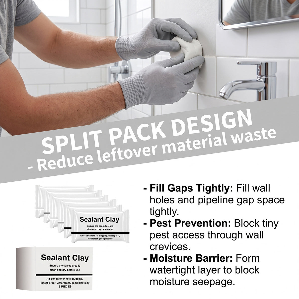 ⏳🔥LIMITED-TIME 50% OFF! ⏰Multipurposewaterproof sealing putty
