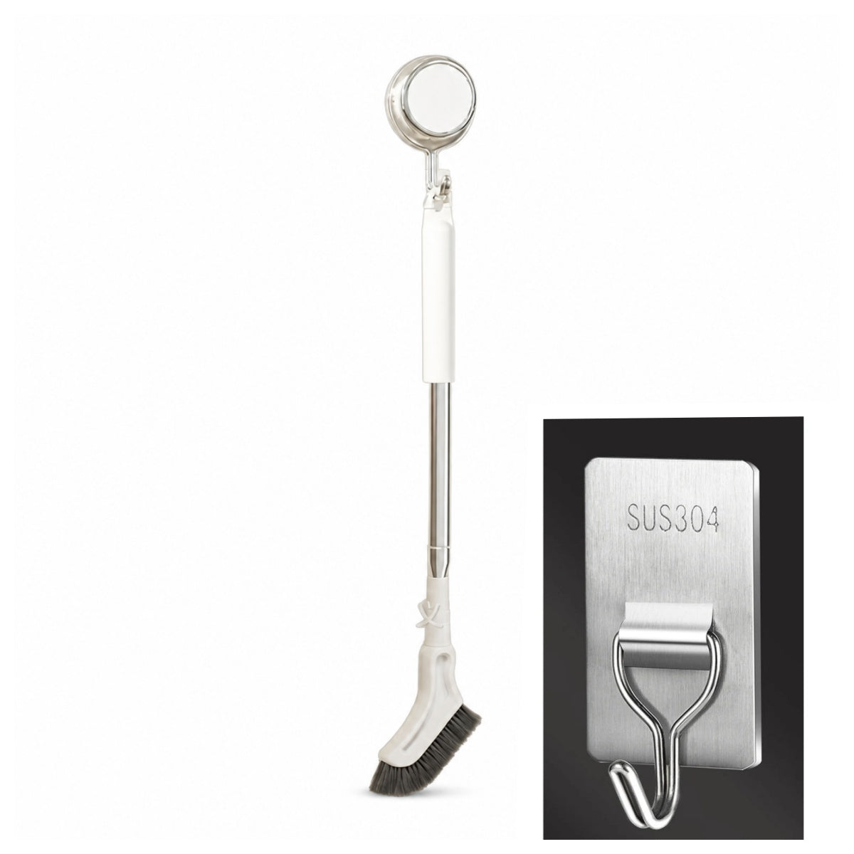 🔥Multifunctional Extendable Long Handle Floor Scrub Brush