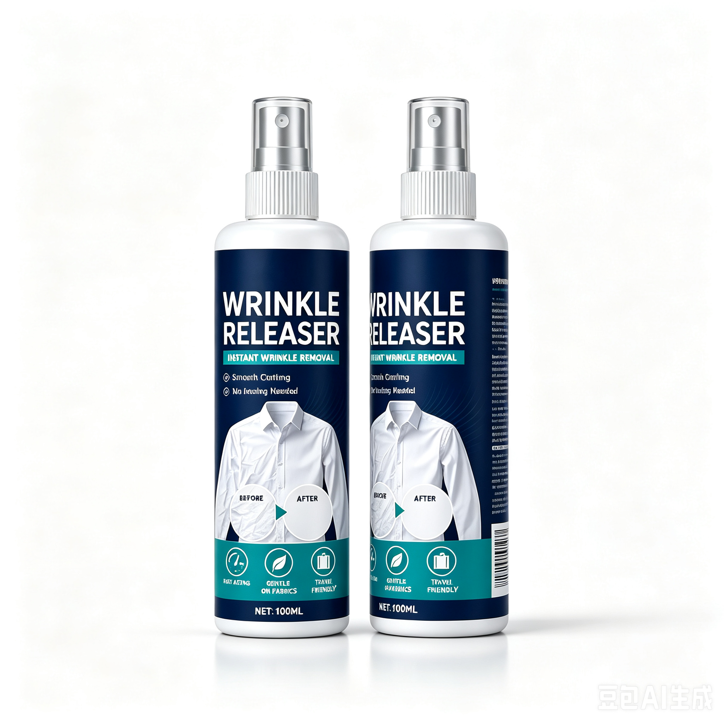 👔 Wrinkle-removing spray for clothes – No ironing required