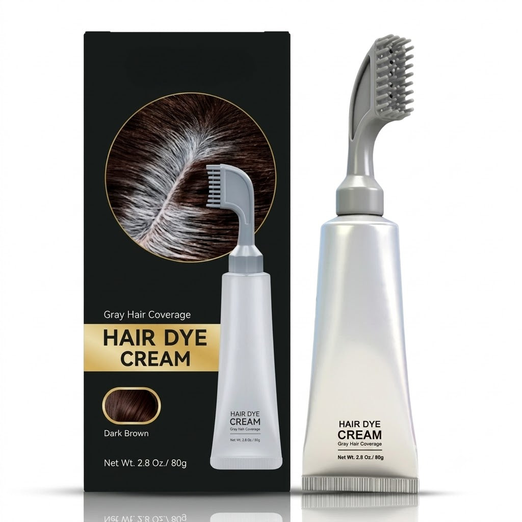 🔥Buy 1 Get 1 Free🔥 2 In 1 Hair Dye Comb For Instant Gray Coverage & Hair Care