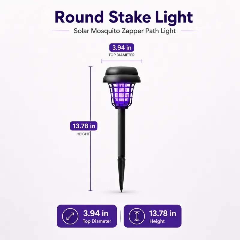 50%off🏠Summer Essentials🦟Solar-Powered UV Mosquito Killer Lamp