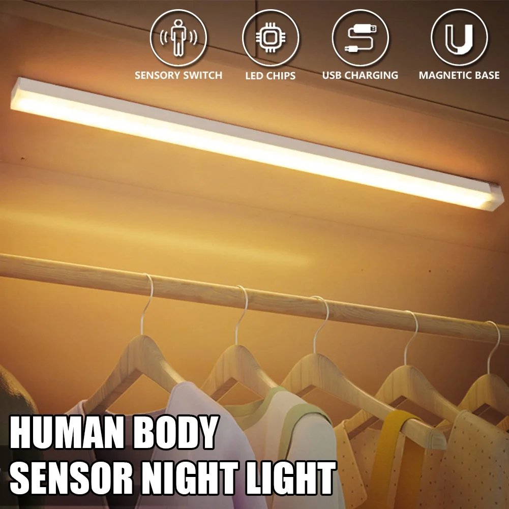 💡Punch-free Smart Sensor Magnetic Rechargeable LED Lights