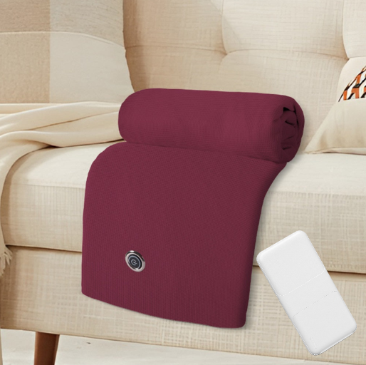🔥Cozyhug🔥Portable Heated Shawl Soft Zipper Electric Heated Blanket Shawl