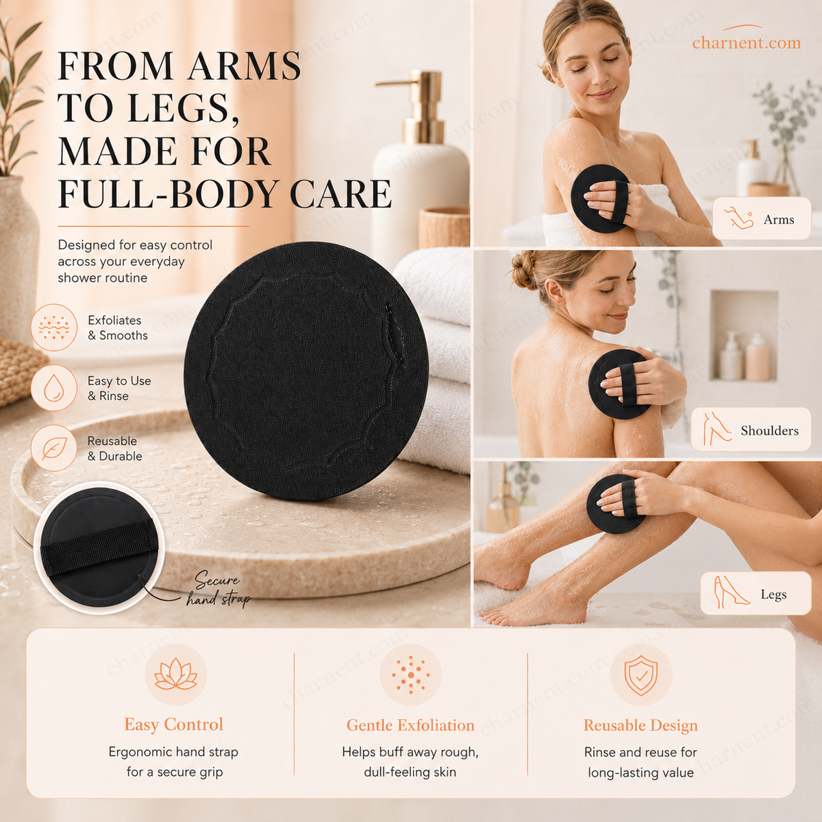 ✨Exfoliating Scrub Bath Pads