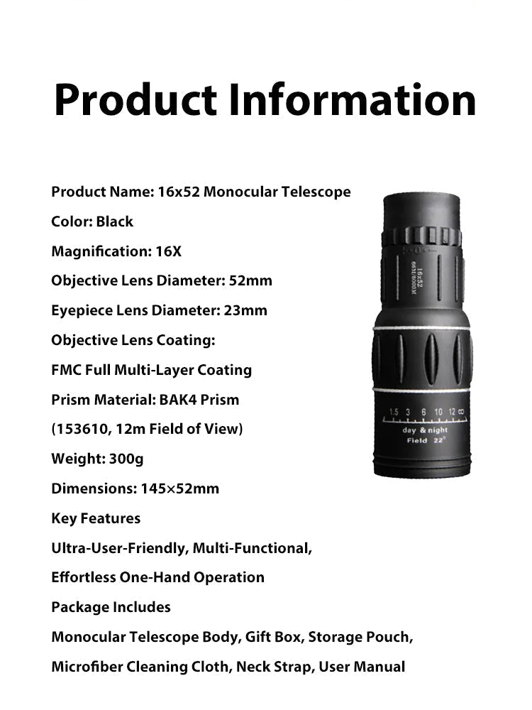 🧭50% OFF🔭100x HD Monocular