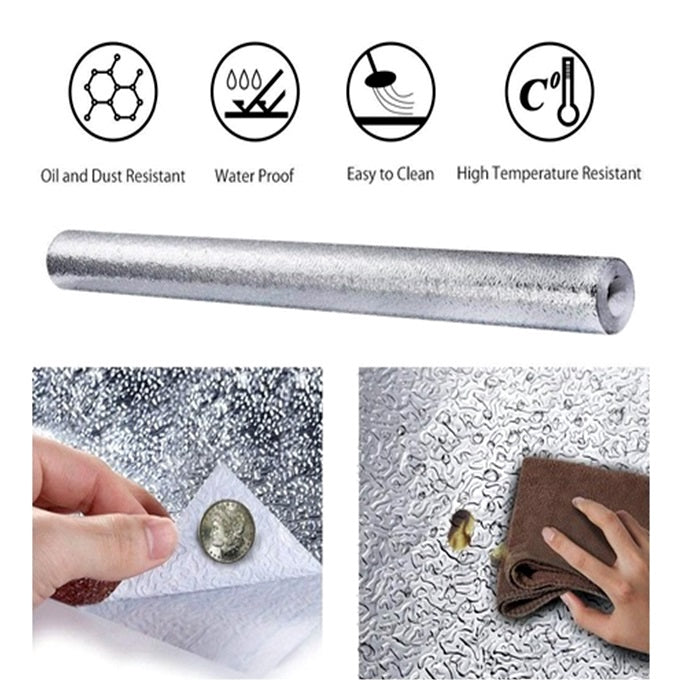 📢 HOT SALE ! ✨Aluminum Foil Self Adhesive Wall Stickers