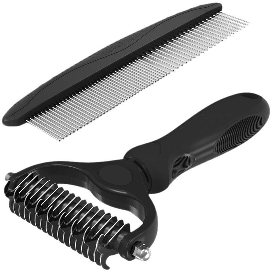 🎁New Arrival 50% OFF💥 2-in-1 Deshedding & Dematting Pet Brush