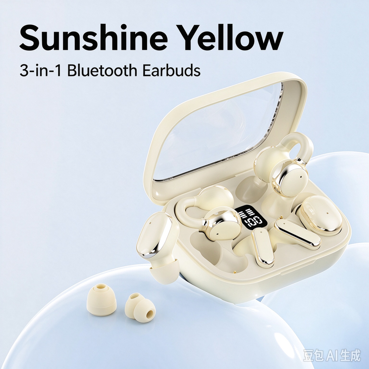 🔥 Limited-time 50% off! 🔥【Six Earphones】Semi-in-ear high-quality, long-lasting battery life new bone conduction Bluetooth earphones