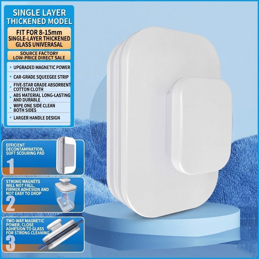 🔥Black Friday Special 50% OFF Double-Sided Magnetic Window Cleaner