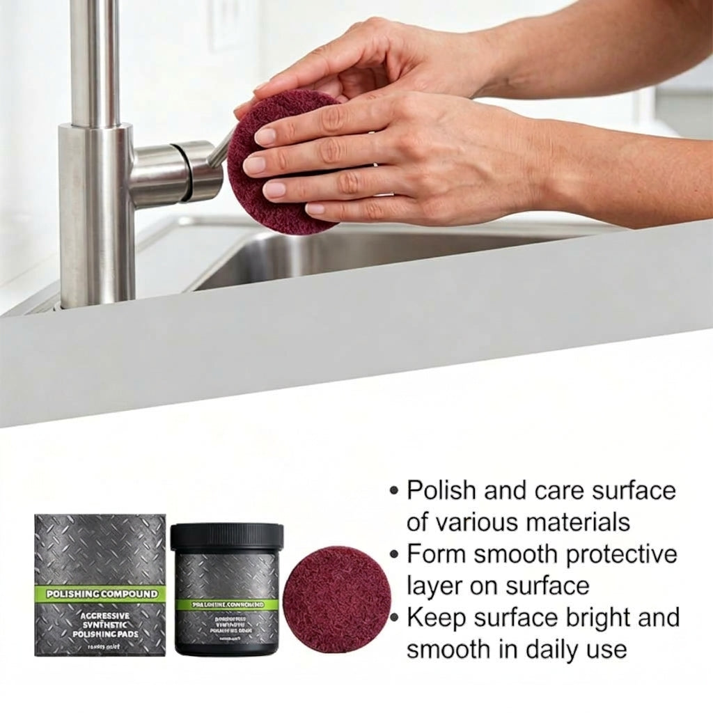 ✨ Buy 1 Get 1 Free 🛡️ Multi-Effect Surface Repair & Polish (Polishing Pad Included)