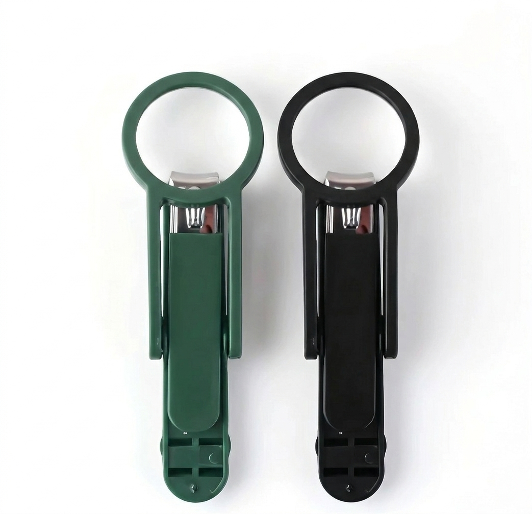 🔥Buy 1 Get 1 Free🔥Stainless Steel Magnifying Nail Clipper – 3X Magnifying Glass