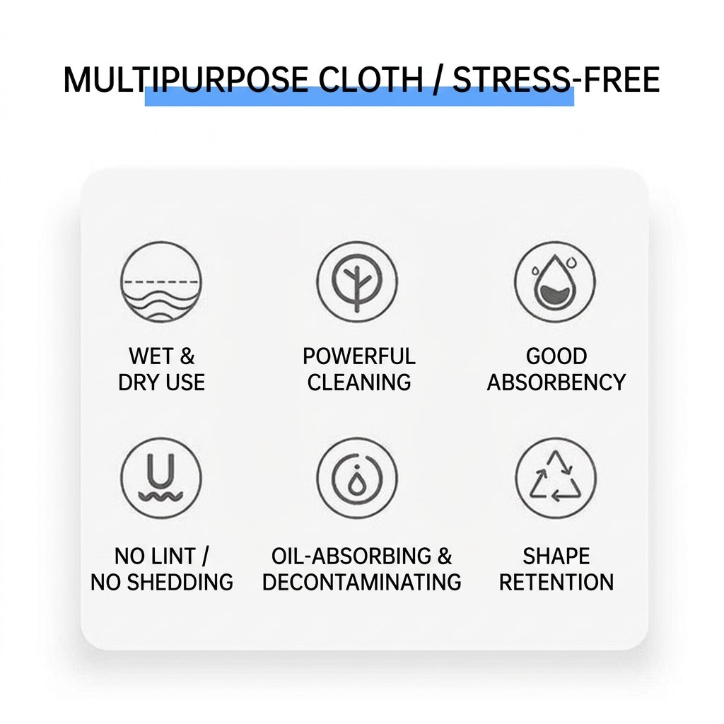 🔥🏠Multipurpose Microfiber Household Towel