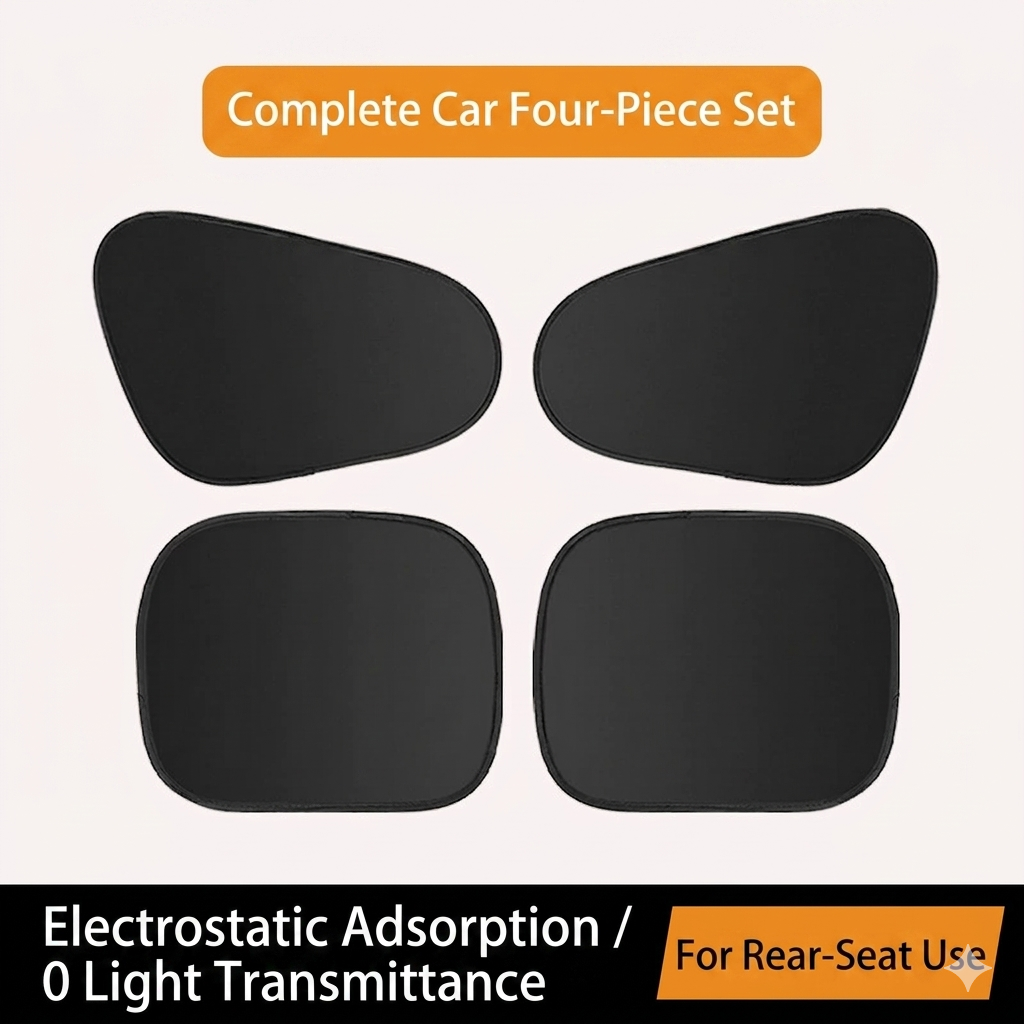 💥2026 HOT SALE💥Car Electrostatic Adsorption Sunshade And Sun Protection Curtain