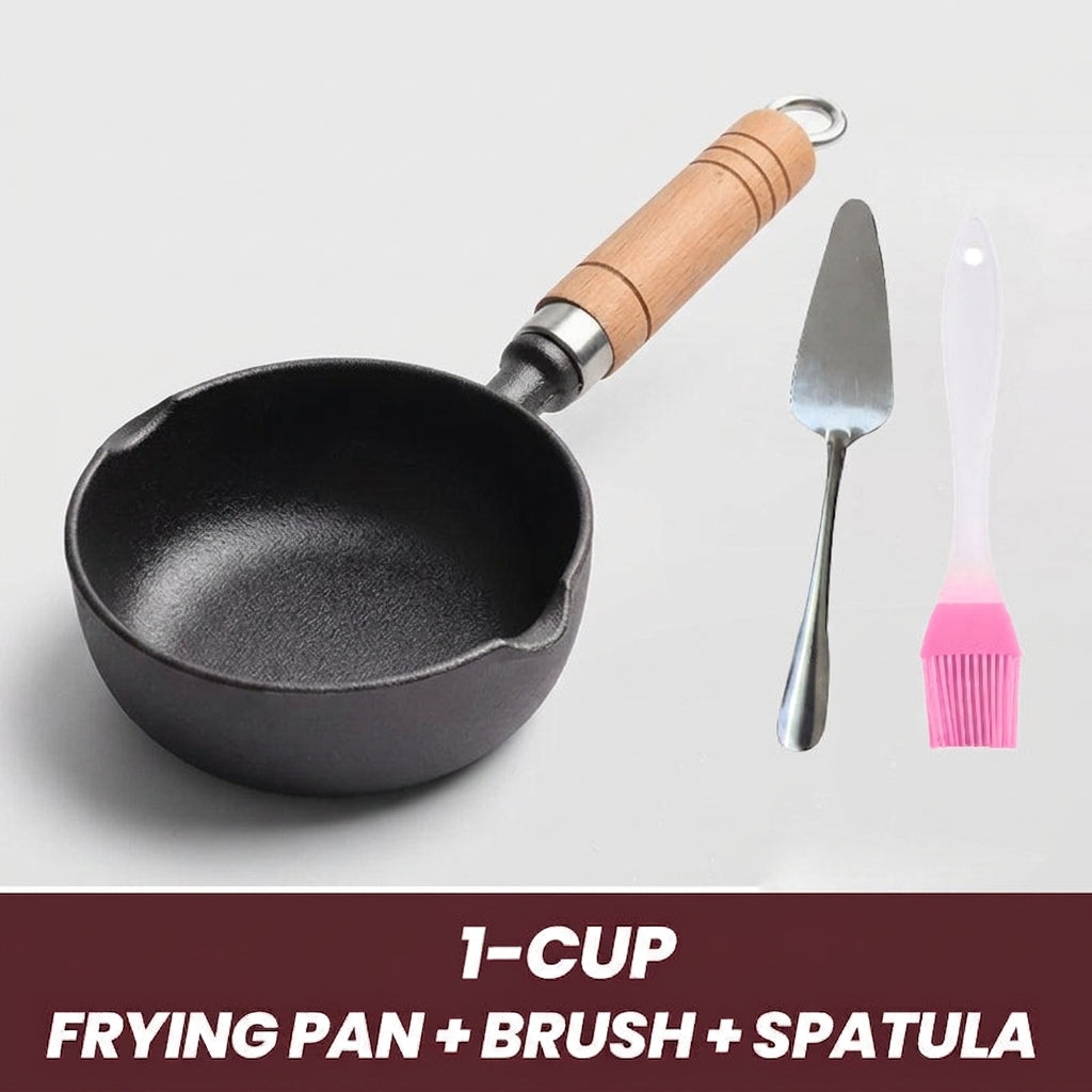 🔥First 50 Customers Enjoy 50% oFF 🔥4-cup Cast Iron Non-stick Egg Frying Pan