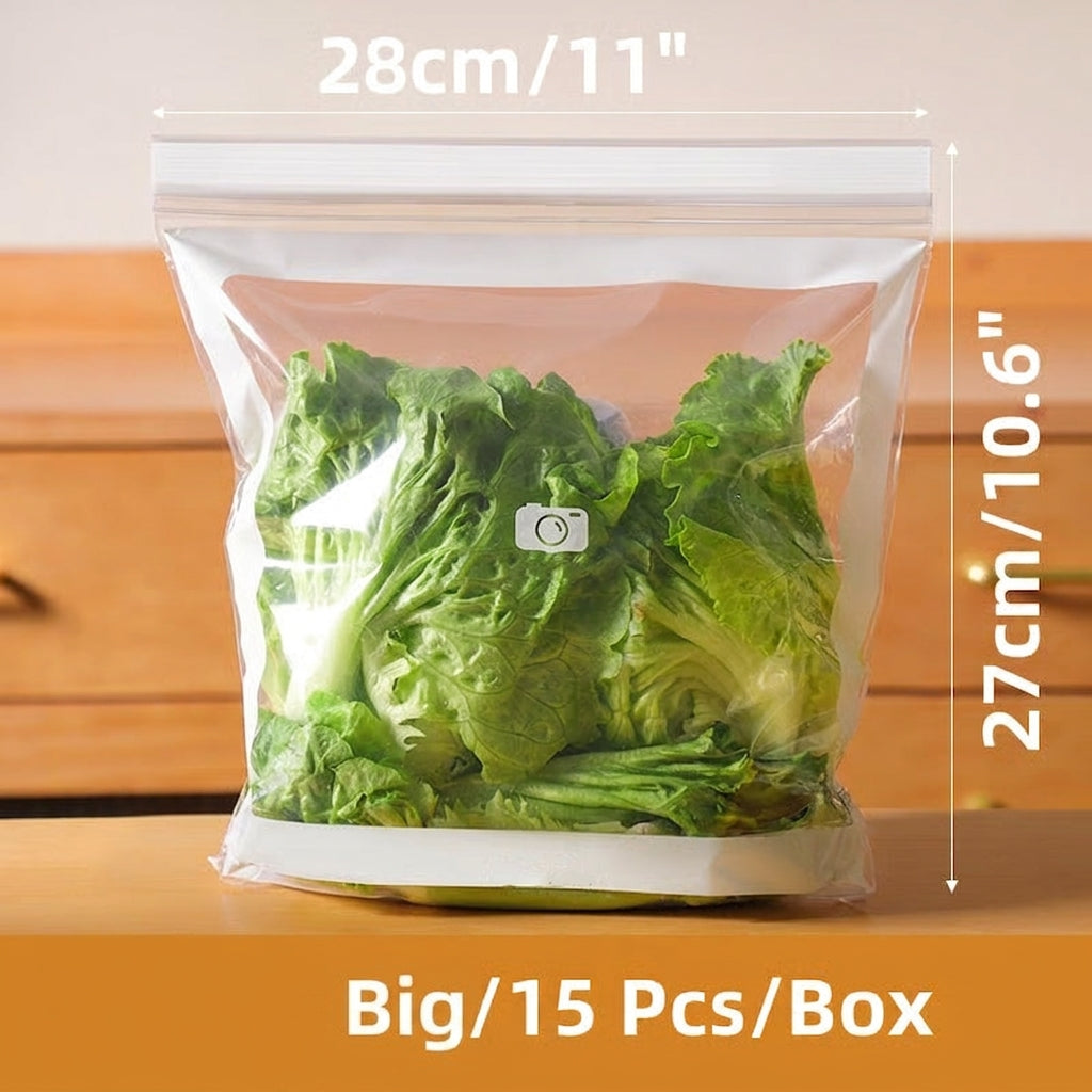 📢 Today Only – Half-Price Offer ✨ Transparent, Food-Grade, Reinforced Double-Seal Bags