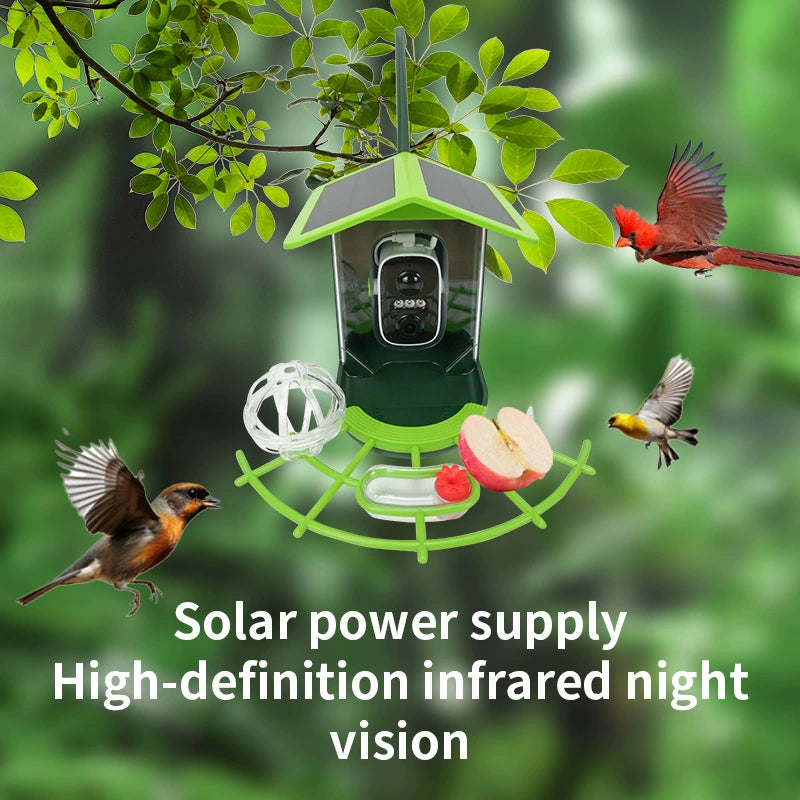 🔥Today‑Only 50% OFF|4K Ultra‑HD WiFi Smart Bird‑Watching Feeder