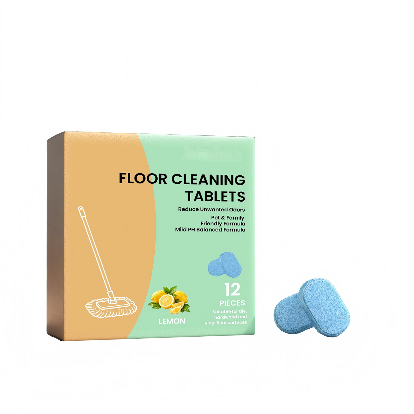 HOT SALE🔥 50% OFF 🔥Floor cleaning effervescent tablets(12 per box)