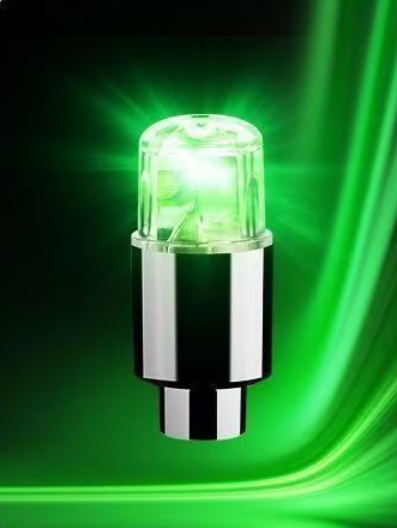 ✨50%off✨Motion-Activated LED Wheel Lights | Waterproof Valve Stem Caps for Car, Motorcycle & Bike (4 Colors, Pack of 4)