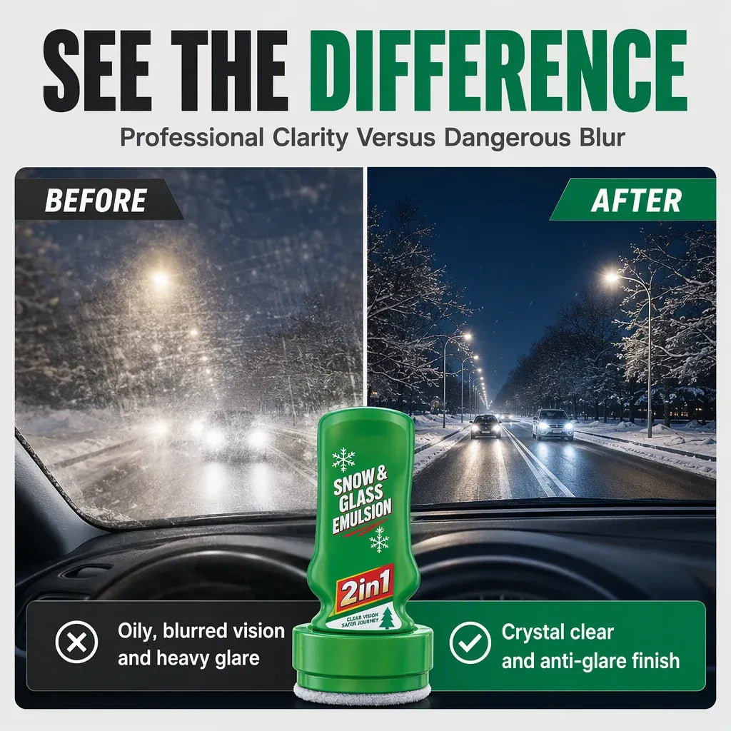 ❤️ Buy 1, Get 1 Free! 🎉 Multifunctional 2-in-1 Car Glass Cleaner (with handle)