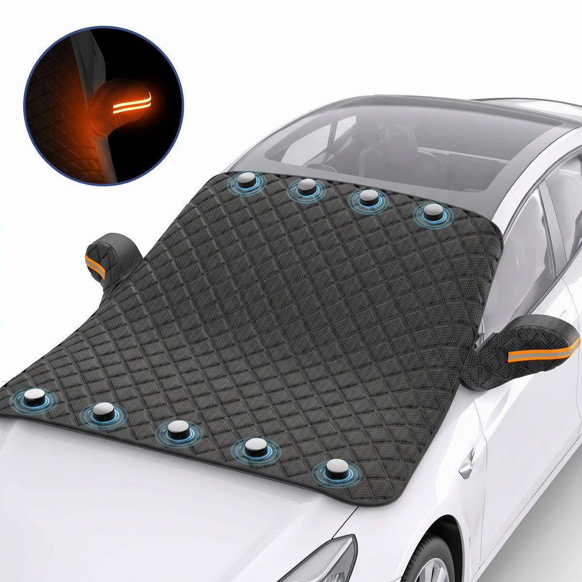🚗 Magnetic Windshield Cover Windshield Anti-Snow & Anti-Frost Cover