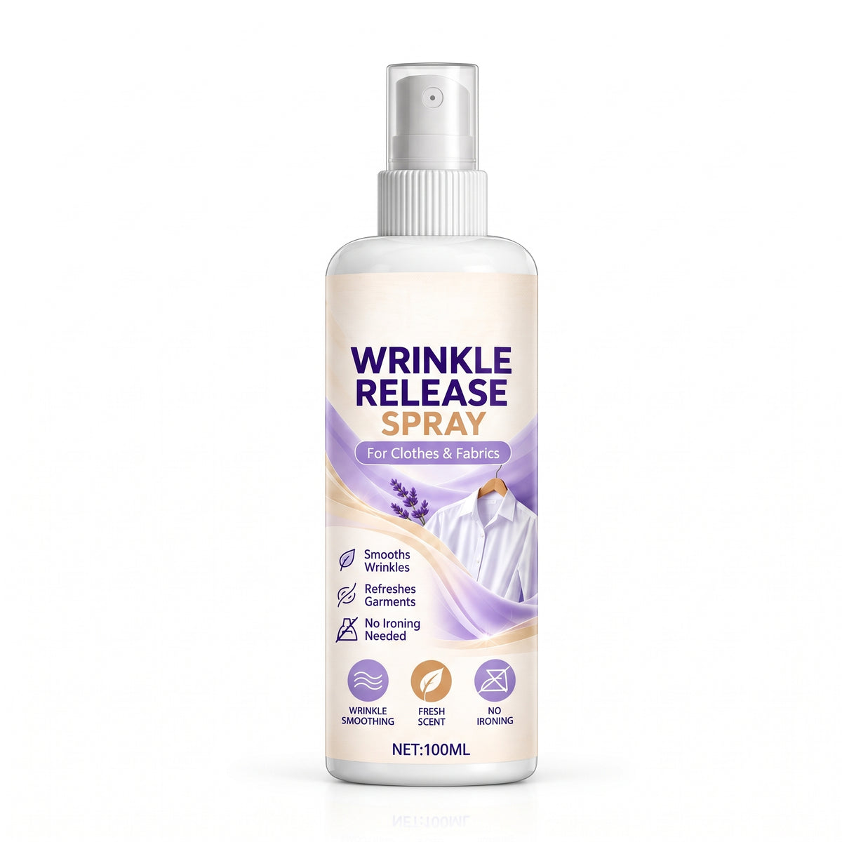 💕Buy 1 Get 1 Free🎁👗Clothing Wrinkle Release Spray No Ironing Clothing Remover Spray