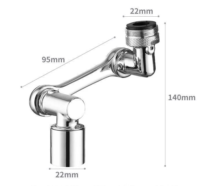 💥LIMITED-TIME 50% OFF!🔥Multifunctional Universal Splash-proof Foaming Splash Filter Extension Faucet