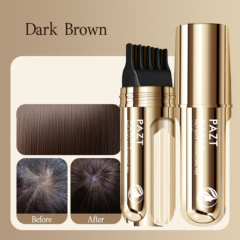 Convenient 2-in-1 Hair-Coloring Comb for Covering Gray Hair
