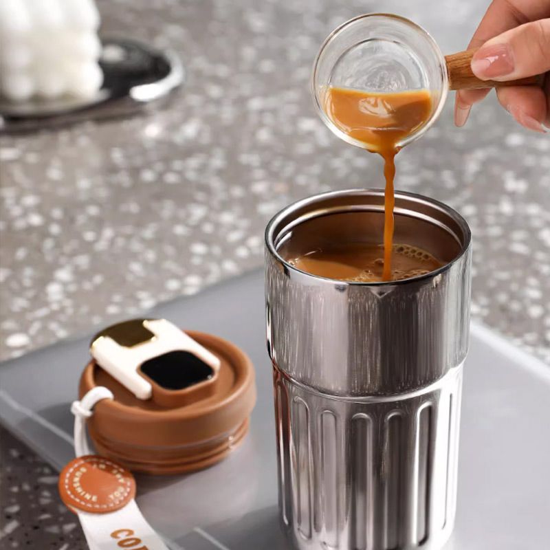Limited-Time Half-Price Offer | Coffee Insulated Cup with Temperature Display