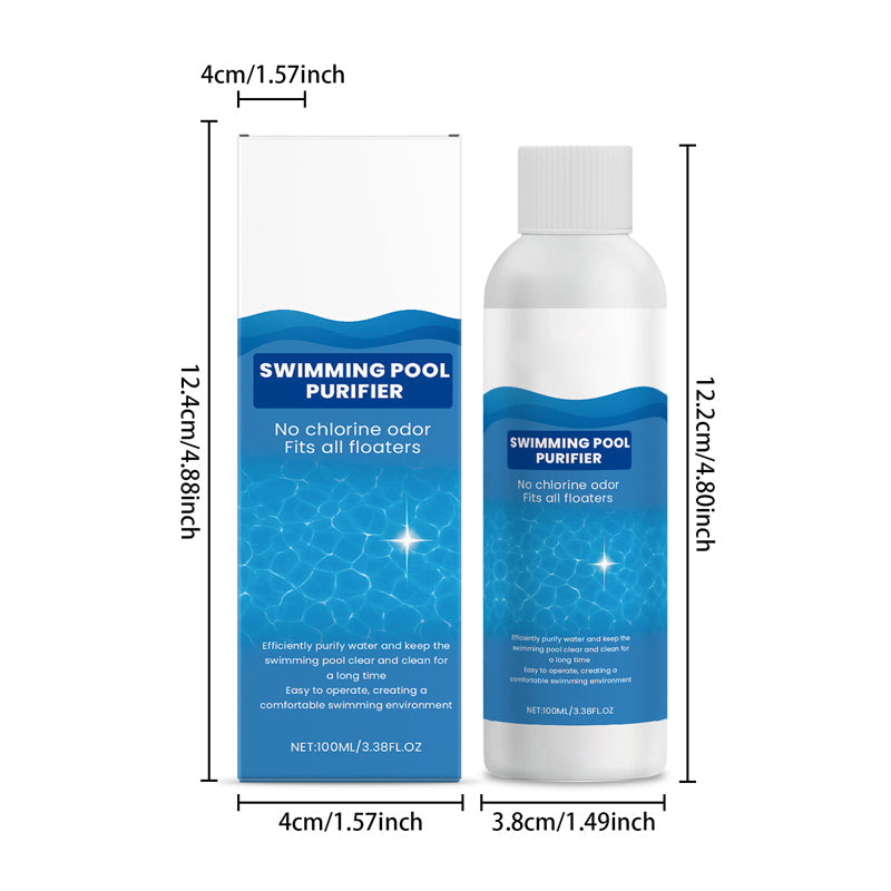 π§ Swimming Pool Purifying Liquid β Crystal Clear Water, Zero Hassle! β¨ Say goodbye to green water & harsh chemicals β just pure, fresh swimming every time. πββοΈπ