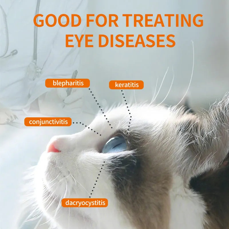 ๐ฑ๐ถPet Eye Cleaner & Drops โ Gentle pHโbalanced formula, safe for dogs & cats. Soothes redness, removes tear stains & daily dirt. No peroxide! ๐ฟ๐ง