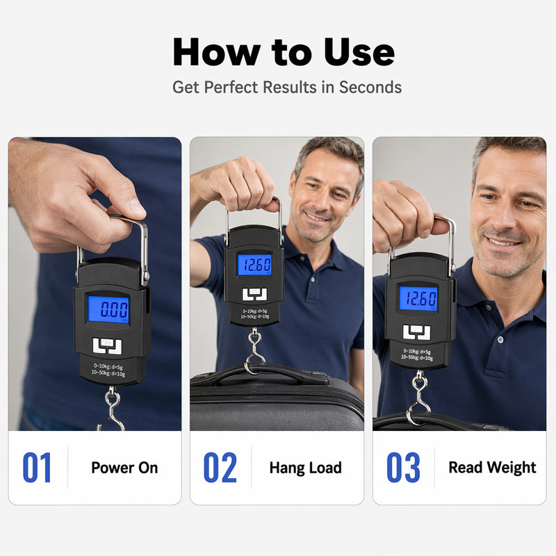 ✈️🧳Mini Portable Digital Luggage Scale
