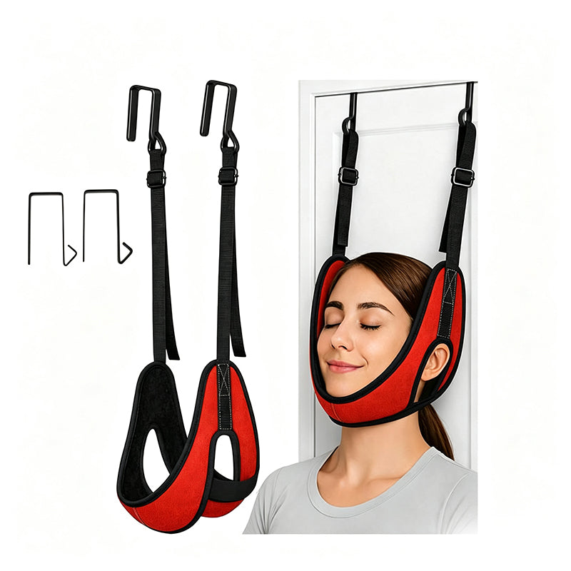 💆🚪Over Door Cervical Traction Device for Neck Pain Relief