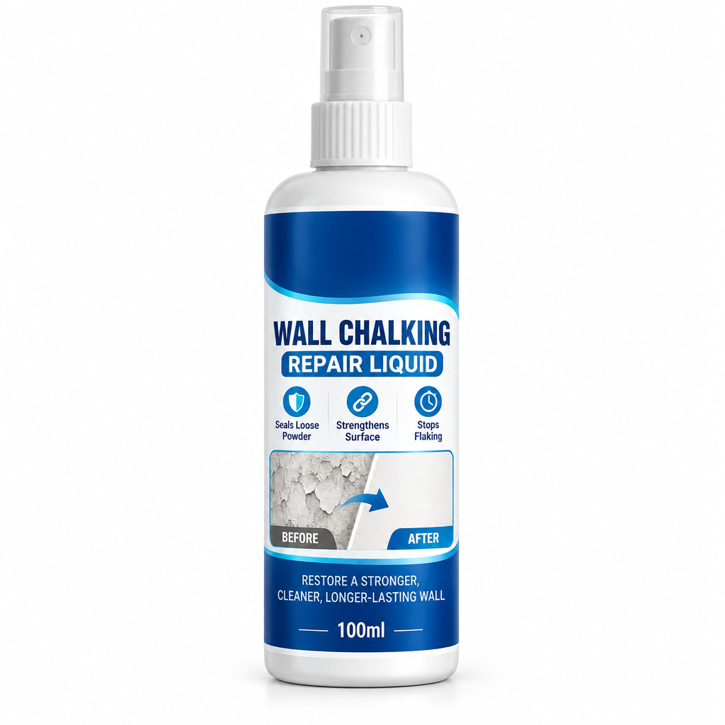 🥳HOT SALE🥳💞10K+ SOLD! Wall Repair Liquid – From £9.99! Locks chalking, deep binding & waterproof. Solid walls – grab yours! ✅