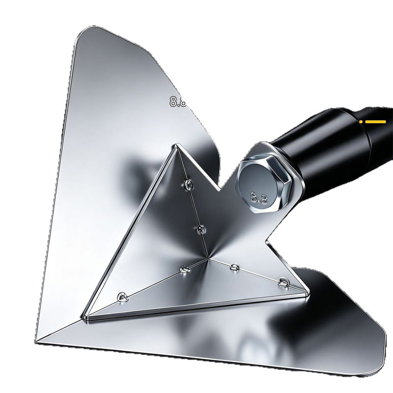 🔧 50% OFF – Corner Spatula for Precise Finishing | Stainless Steel & Ergonomic Handle | For Plastering and Repairs