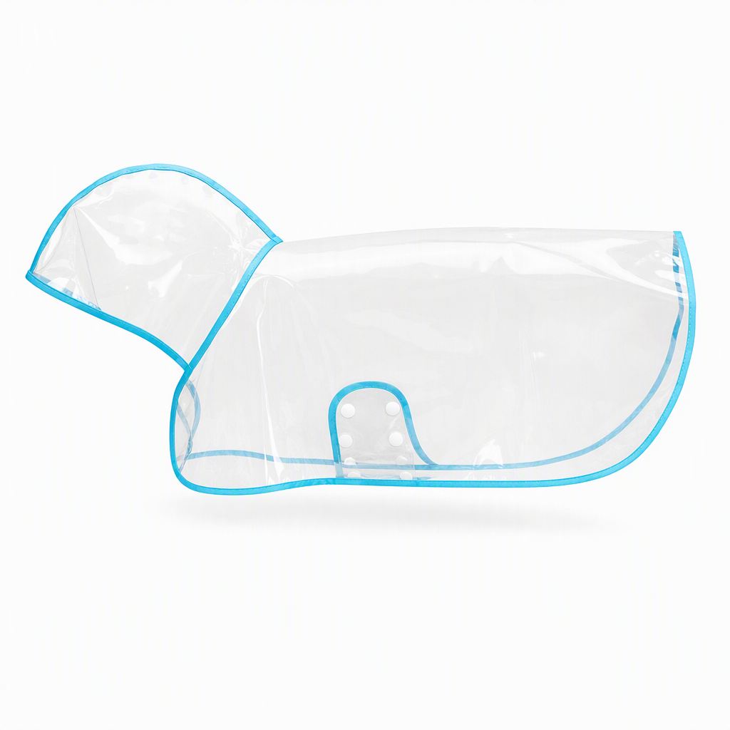 🐕New Arrivals 50% OFF📢 Transparent Waterproof Dog Raincoat – Keep Your Pup Dry & Visible on Rainy Walks 🌧️