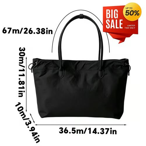 🔥Limited-time 50% off✨ Drawstring Nylon Tote Bag
