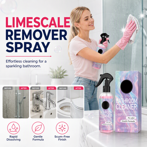 💗LAST DAY SALE 50% OFF🛁Multi-Surface Bathroom Cleaner for Mold & Limescale