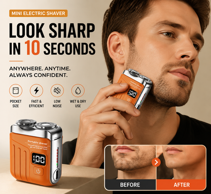 🔥Limited-time 50% off✨🧲Mini Pocket Electric Shaver