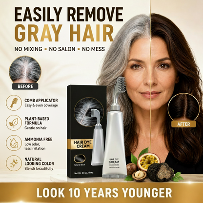 🔥Buy 1 Get 1 Free🔥 2 In 1 Hair Dye Comb For Instant Gray Coverage & Hair Care