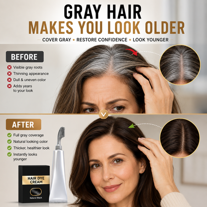 🔥Buy 1 Get 1 Free🔥 2 In 1 Hair Dye Comb For Instant Gray Coverage & Hair Care