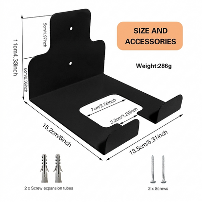 🔥Buy One Get One Free for a Limited Time🔥 Wall-Mounted Metal Lawn Mower Storage Rack