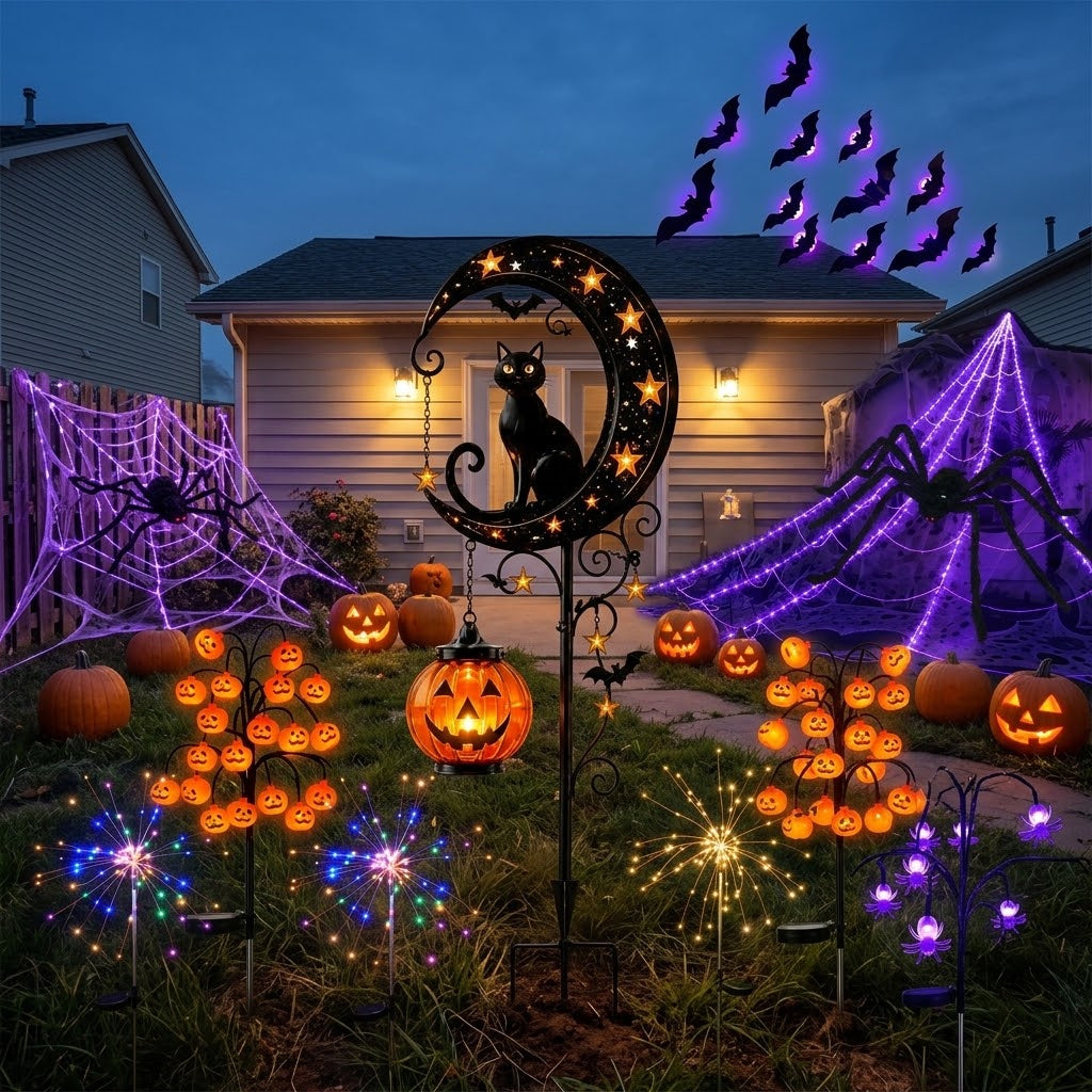 🔥 55% OFF TODAY  🎃 Solar Halloween Garden Stake Light