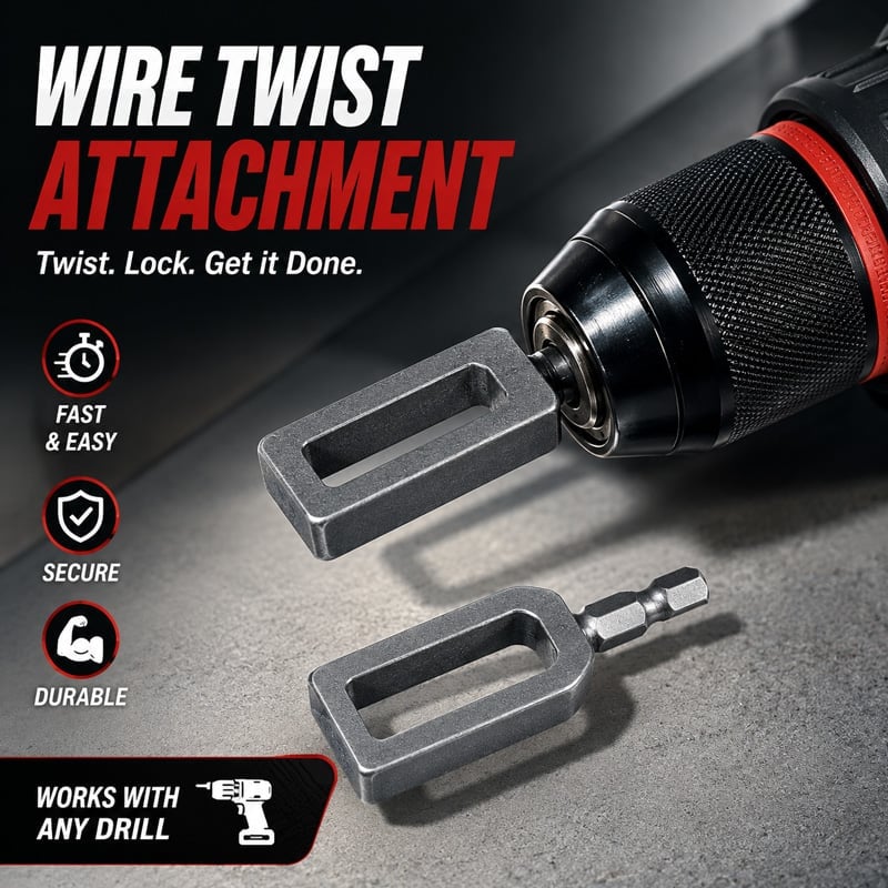 ☀️Limited-time 50% off🥇🧰Steel Wire Twisting Tool for Drill