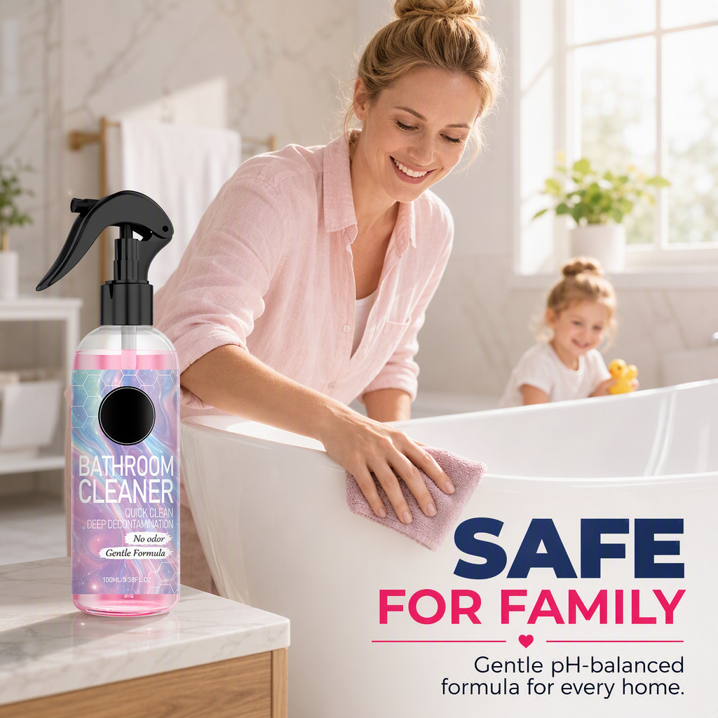 💗LAST DAY SALE 50% OFF🛁Multi-Surface Bathroom Cleaner for Mold & Limescale