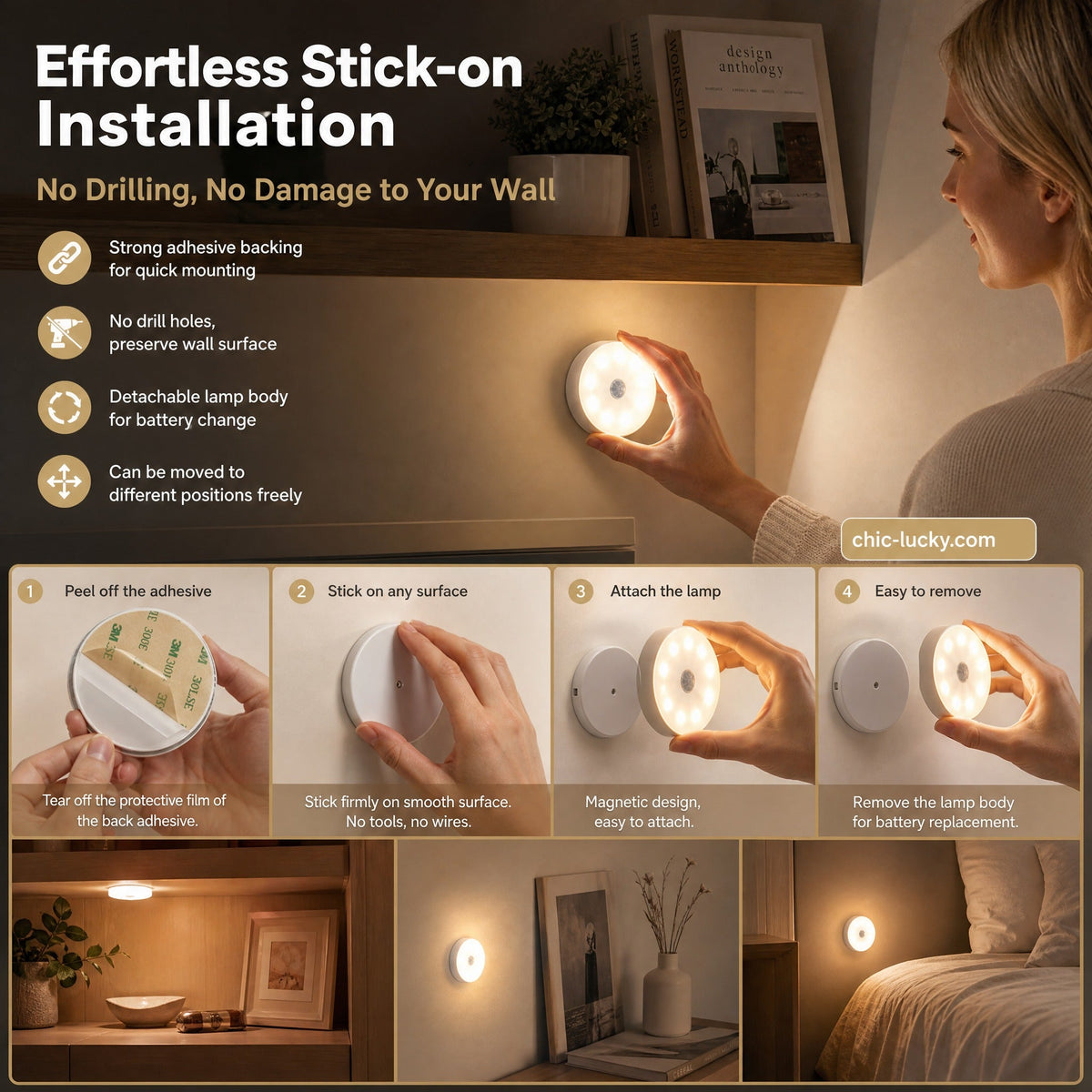 🎄Biggest Christmas Sale 50% OFF⏳Energy-Efficient LED Motion Sensor Light