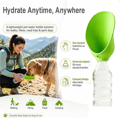 🐕‍🦺Portable Dog Water Bottle Adapter