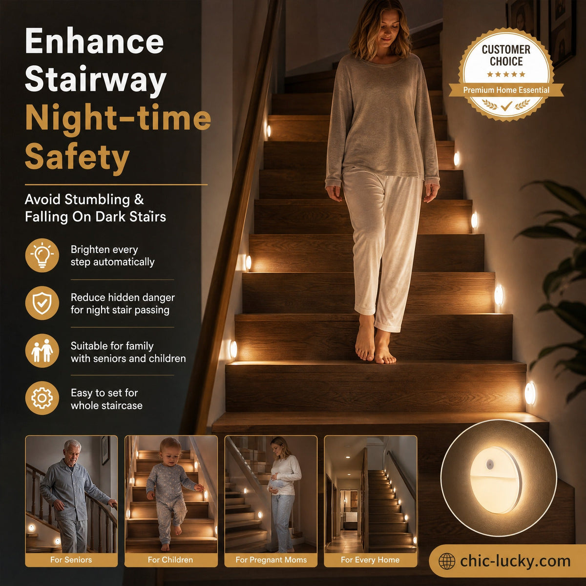 🎄Biggest Christmas Sale 50% OFF⏳Energy-Efficient LED Motion Sensor Light