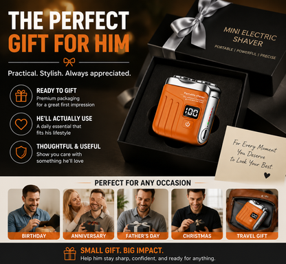 🔥Limited-time 50% off✨🧲Mini Pocket Electric Shaver