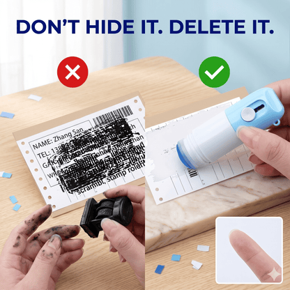 🔥HOT SALE✨2-in-1 Box Cutter & Thermal Paper Eraser